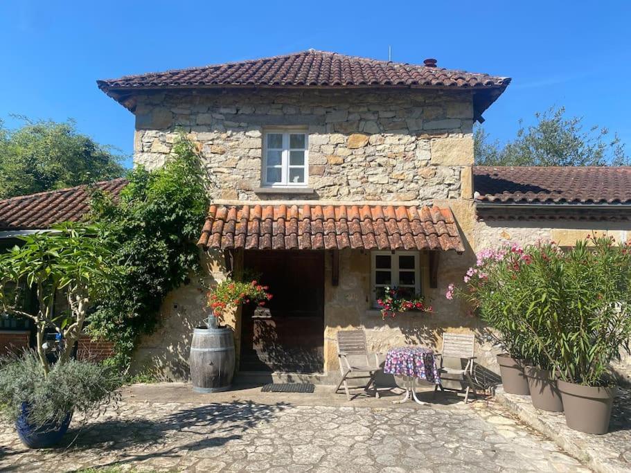 Vakantiehuis La Poire, Op Landgoed Aan De Dordogne Prudhomat المظهر الخارجي الصورة