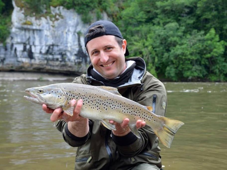 Vakantiehuis La Poire, Op Landgoed Aan De Dordogne Prudhomat المظهر الخارجي الصورة