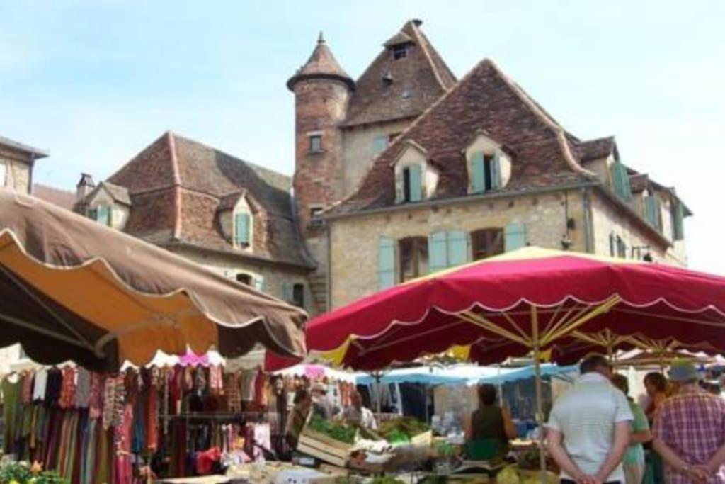 Vakantiehuis La Poire, Op Landgoed Aan De Dordogne Prudhomat المظهر الخارجي الصورة