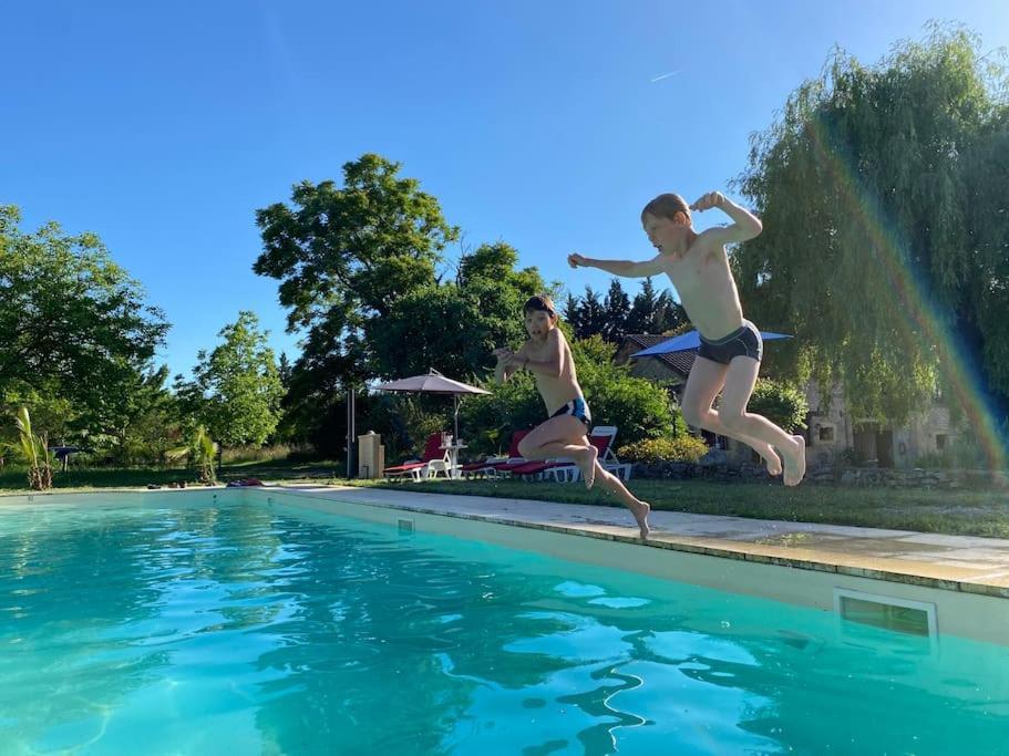Vakantiehuis La Poire, Op Landgoed Aan De Dordogne Prudhomat المظهر الخارجي الصورة