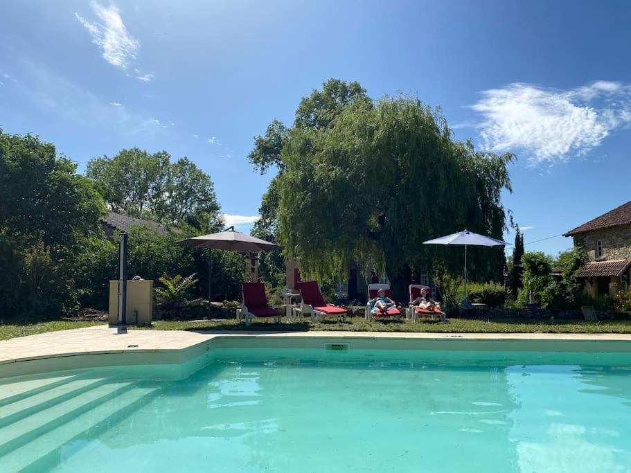 Vakantiehuis La Poire, Op Landgoed Aan De Dordogne Prudhomat المظهر الخارجي الصورة