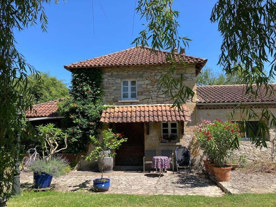 Vakantiehuis La Poire, Op Landgoed Aan De Dordogne Prudhomat المظهر الخارجي الصورة